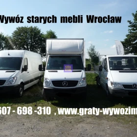 Wywóz,utylizacja starych mebli Wrocław.